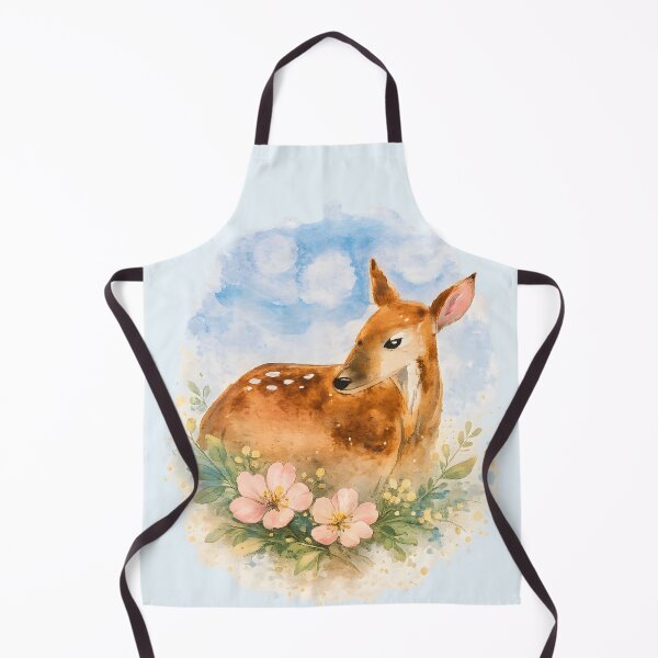 Artikelvorschau, Verträumtes Waldrehkitz (Aquarell) entworfen und verkauft von blankTeeShirt.
