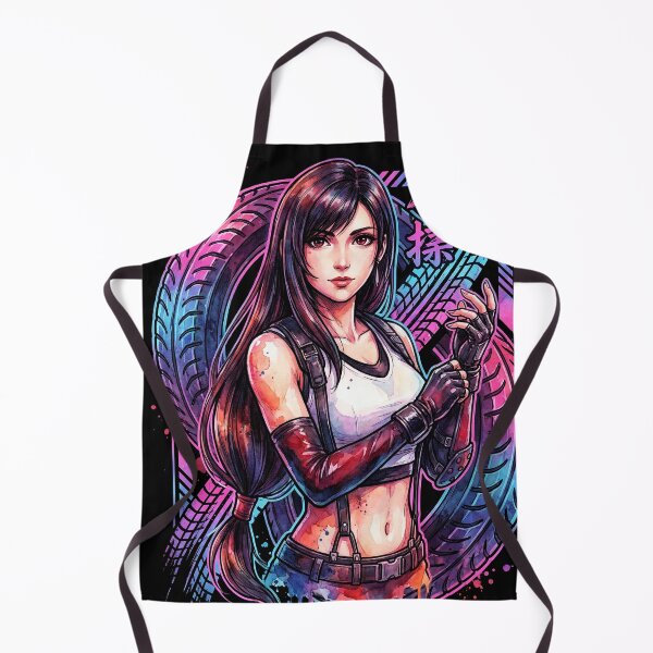 Item preview, Final Fantasy VII Tifa Lockhart Rebirth Gorgeous Badass Vaporwave designed and sold by Senpaiwaves.
