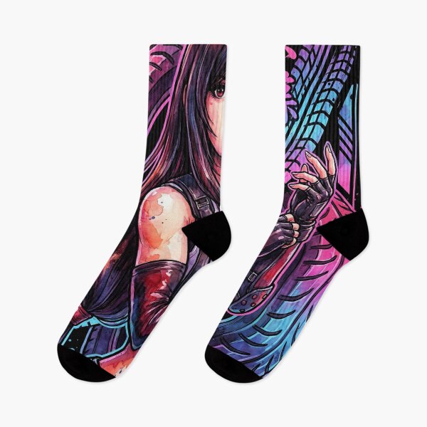 Item preview, Final Fantasy VII Tifa Lockhart Rebirth Gorgeous Badass Vaporwave designed and sold by Senpaiwaves.