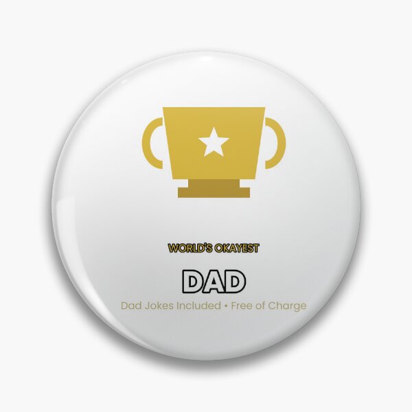 Item preview, World's Okayest Dad designed and sold by SashaBrownTee.