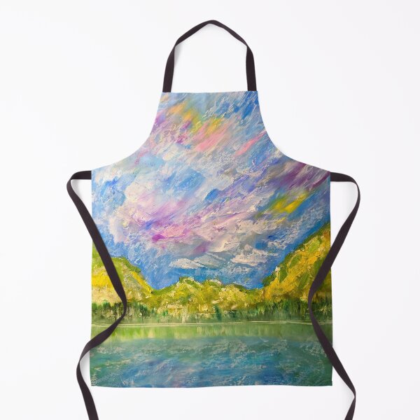 Item preview, Cold Morning oil pastels painting designed and sold by JBJart.