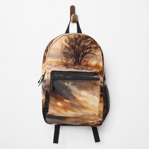 Item preview, Winter Landscape with Bare Trees designed and sold by cuprum.