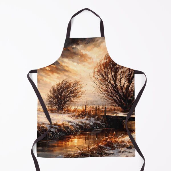 Item preview, Winter Landscape with Bare Trees designed and sold by cuprum.