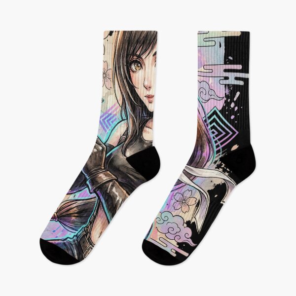 Item preview, Final Fantasy VII Tifa Lockhart Rebirth Gorgeous Badass Vaporwave designed and sold by Senpaiwaves.