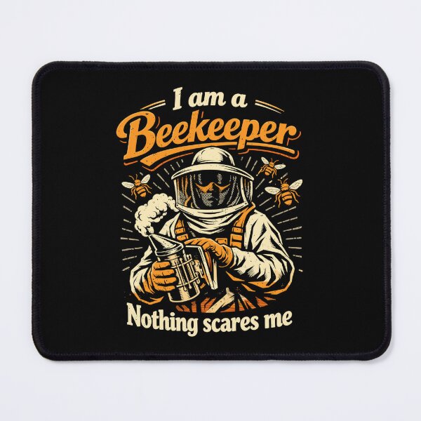 Item preview, Beekeeper gift: I am a Beekeeper Nothing scares me designed and sold by Pineapple-Tree.