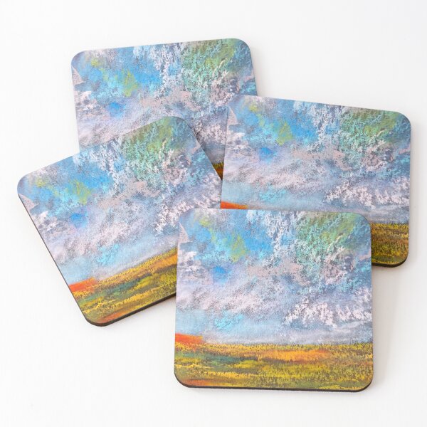 Item preview, Breath of Clouds soft pastel painting designed and sold by JBJart.