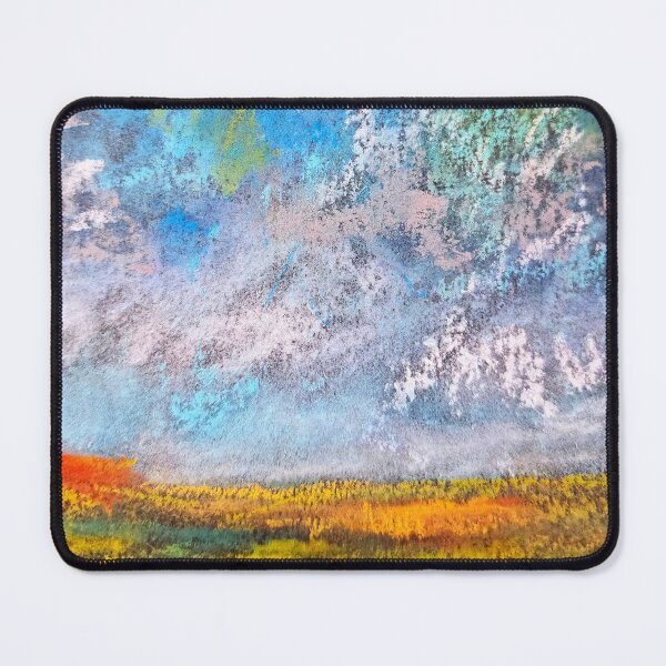 Item preview, Breath of Clouds soft pastel painting designed and sold by JBJart.