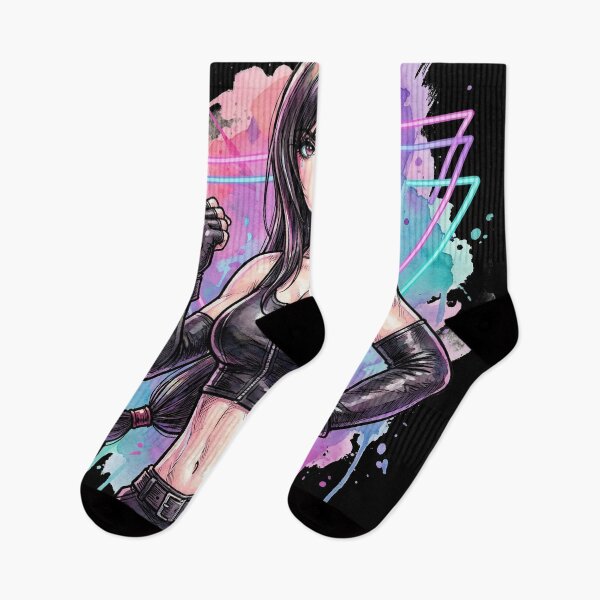 Item preview, Final Fantasy VII Tifa Lockhart Rebirth Gorgeous Badass Vaporwave designed and sold by Senpaiwaves.