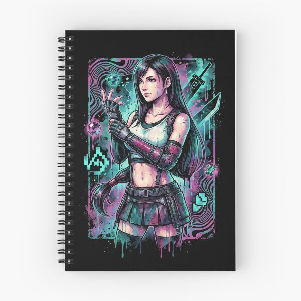 Artikelvorschau, Final Fantasy VII Tifa Lockhart Rebirth – Wunderschöner, cooler Vaporwave-Stil entworfen und verkauft von Senpaiwaves.