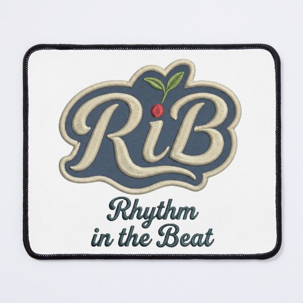 Item preview, Heritage Steel Navy Vintage Varsity Script Logo designed and sold by Rib-Brand.