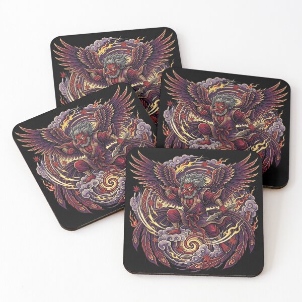 Item preview, Fierce Winged Tengu: Japanese Yokai Demon Mythology Art designed and sold by UltimateJapan.