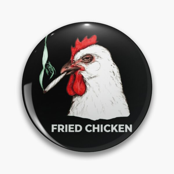 Item preview, Fried Chicken 420 Funny Weed Marijuana Cannabis designed and sold by Thread&Fable.