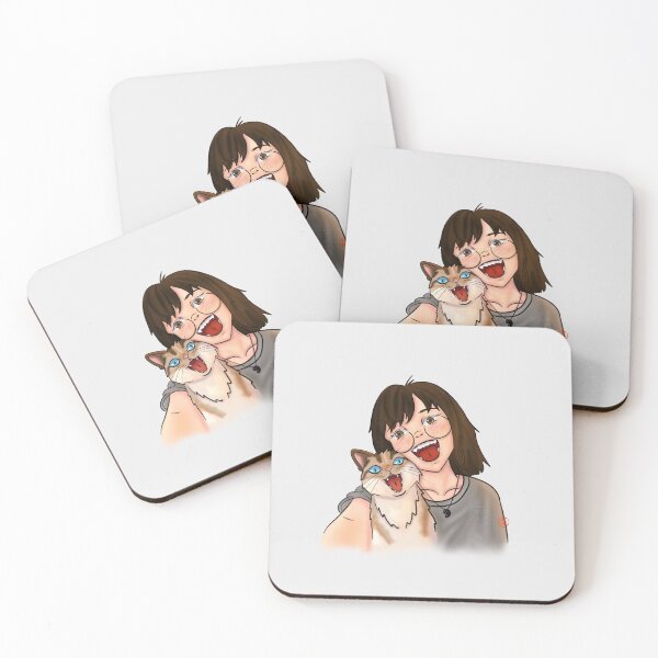 Item preview, Explosive Duo: Manga Girl and Her Cheerful Cat designed and sold by Nekogobido.