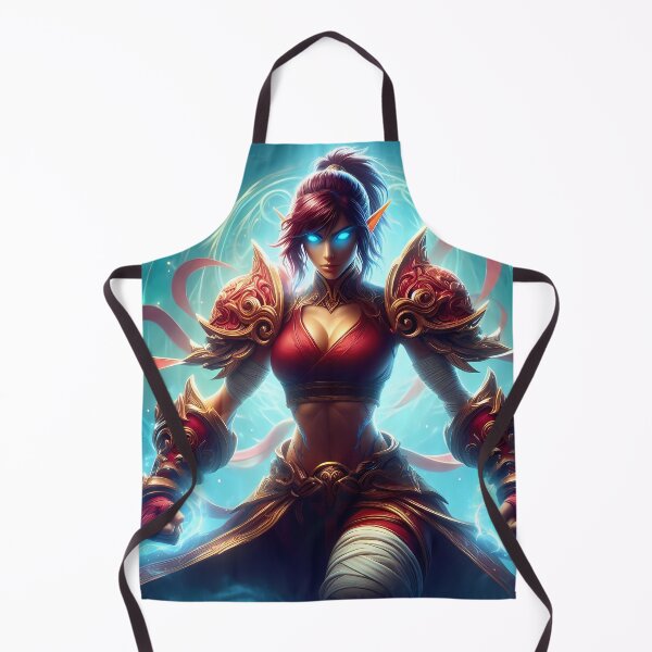 Item preview, Crimson Elf Monk | Energy Warrior designed and sold by TattooDrive.