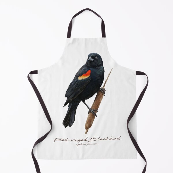 Item preview, Red-winged Blackbird on Cattail designed and sold by Takeda-art.