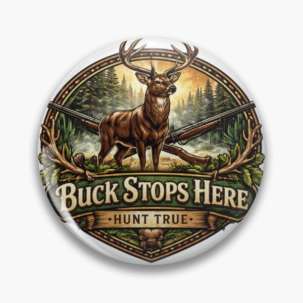 Item preview, Buck Stops Here designed and sold by RisingWolfStudio.