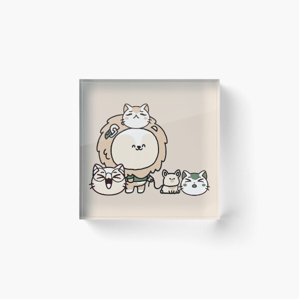 Item preview, Lion with Guide Dog and Cat Squad designed and sold by Kanniax.