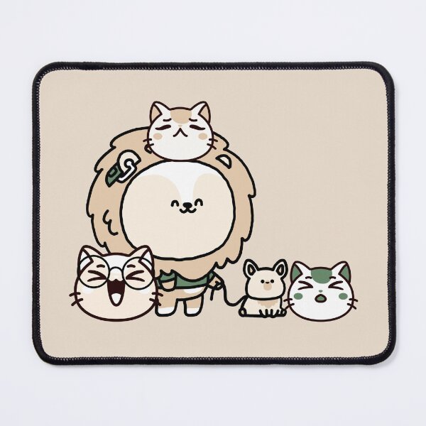 Item preview, Lion with Guide Dog and Cat Squad designed and sold by Kanniax.
