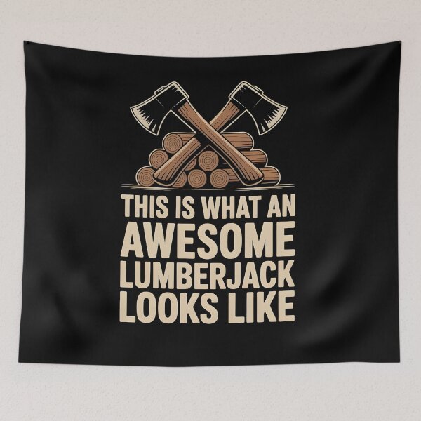 Item preview, Awesome Lumberjack Design designed and sold by Souck12.