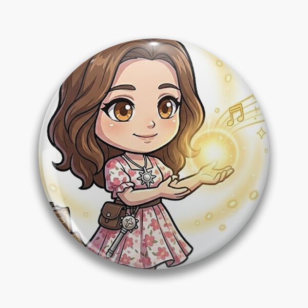 Item preview, Chibi Floral Cleric - Sweet Healer DND Tabletop RPG designed and sold by ComTheaterShop.