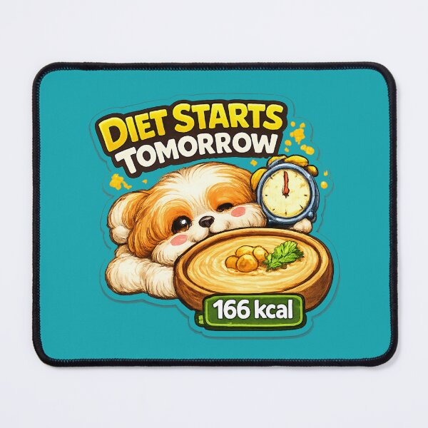 Item preview, Cute Mocha Diet Starts Tomorrow designed and sold by Mochalist.