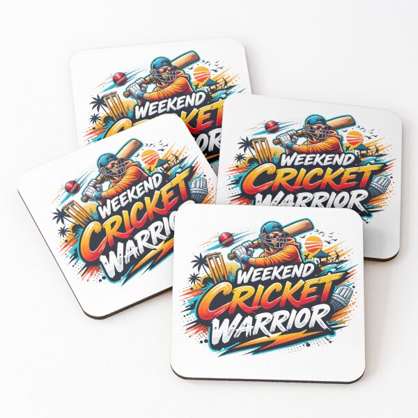 Item preview, Weekend Cricket Warrior – Cool Cricket Fan Art | Desi Street Style Sports Design designed and sold by warlistop.
