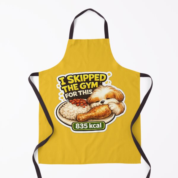 Item preview, Funny Mocha Skipped Gym Food Joke designed and sold by Mochalist.
