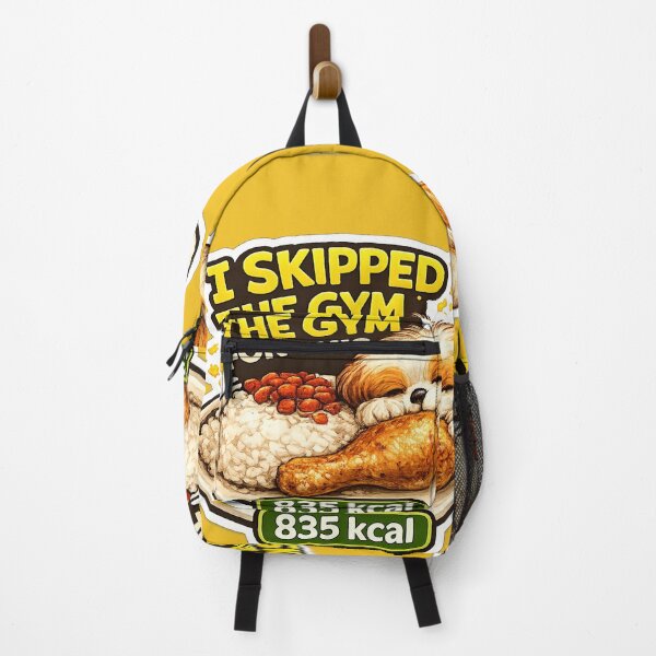 Item preview, Funny Mocha Skipped Gym Food Joke designed and sold by Mochalist.