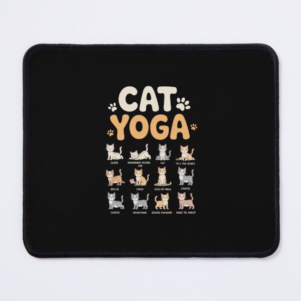 Item preview, Cat Yoga Poses designed and sold by Souck12.