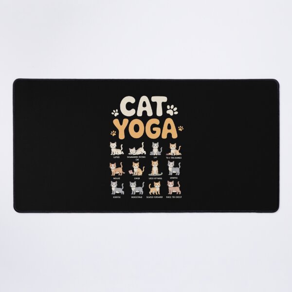 Item preview, Cat Yoga Poses designed and sold by Souck12.