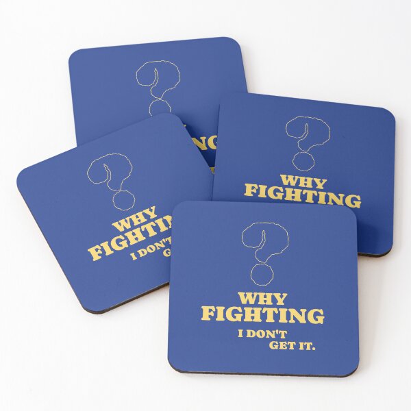 Item preview, Why Fighting I Don’t Get It Shirt designed and sold by heyyoyeah63.