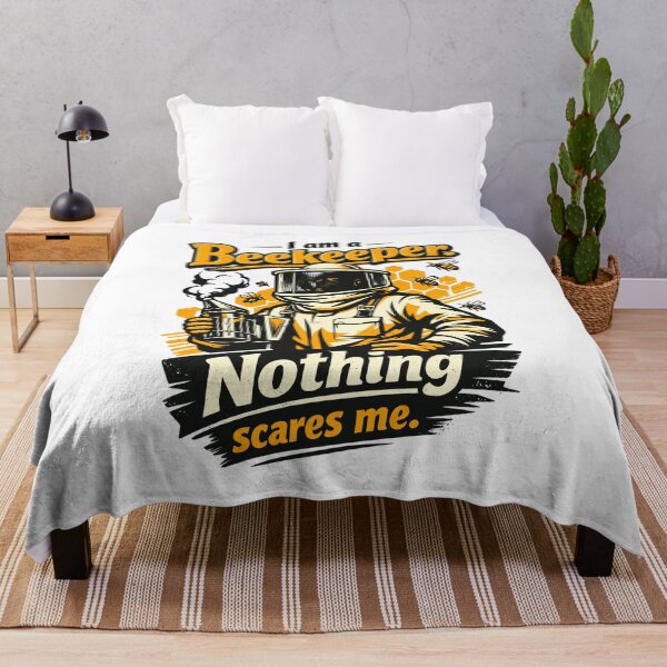Item preview, Beekeeper gift: I am a Beekeeper Nothing scares me designed and sold by Pineapple-Tree.