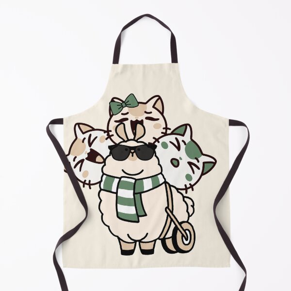 Item preview, Llama with Improvised Walker and Cat Friends designed and sold by Kanniax.