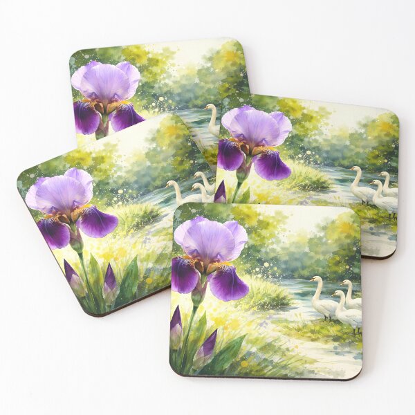 Item preview, Purple Iris by Tranquil River designed and sold by cuprum.