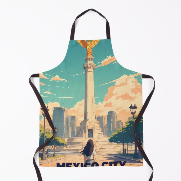 Item preview, Anime Girl Dream Trip en el Ángel de la Independencia de la Ciudad de México Arte Anime Retro designed and sold by JacksoonLester.