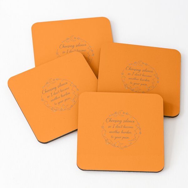 Item preview, Choosing Silence - Minimalist Soulful Poetry QuotePoetry designed and sold by SoulTalebyPooja.
