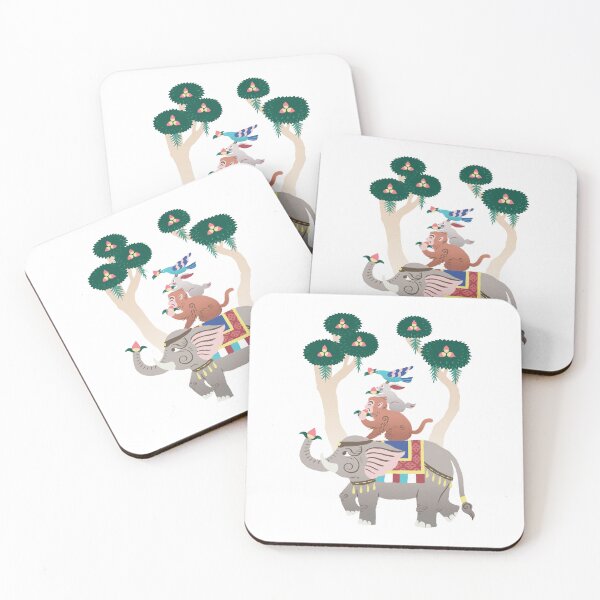 Item preview, Four Harmonious Friends designed and sold by IZANAMI By Akane Yabushita.