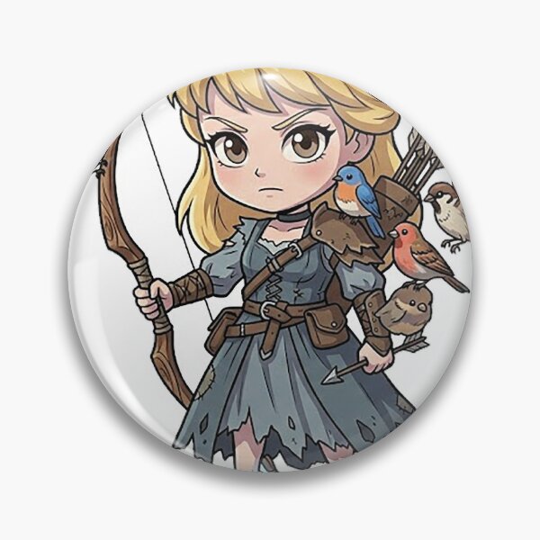 Item preview, Chibi Cinderella Ranger - Glass Slipper Archer DND Fairy Tale RPG designed and sold by ComTheaterShop.