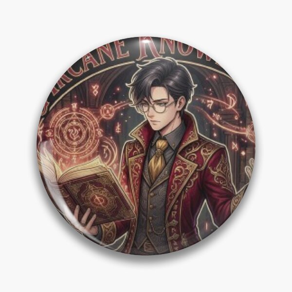Item preview, Arcane Knowledge: Mystic Scholar - Dark Academia Anime Sorcerer designed and sold by ArtisticlyVibes.