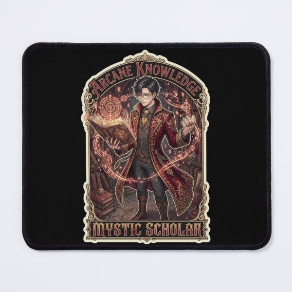 Item preview, Arcane Knowledge: Mystic Scholar - Dark Academia Anime Sorcerer designed and sold by ArtisticlyVibes.