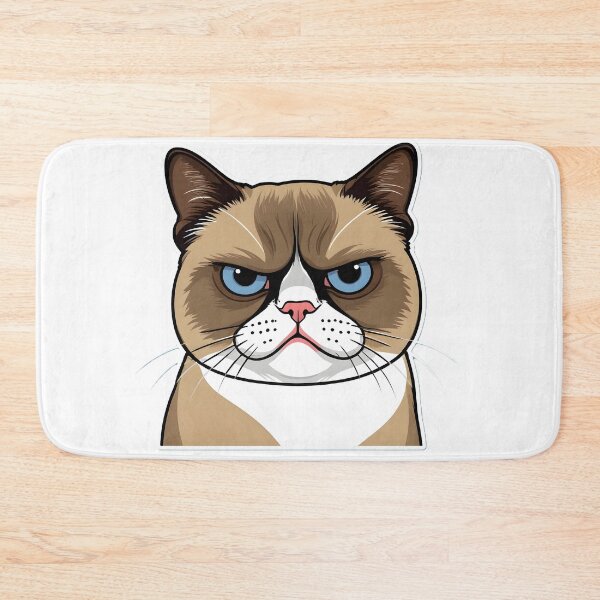 Item preview, Funny Grumpy Cat Cartoon Meme - 9 designed and sold by RELAX STATION.