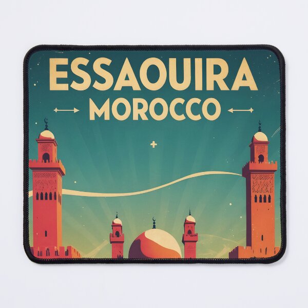 Item preview, Essaouira Morocco Retro Vintage Travel Design designed and sold by TravelersGems.