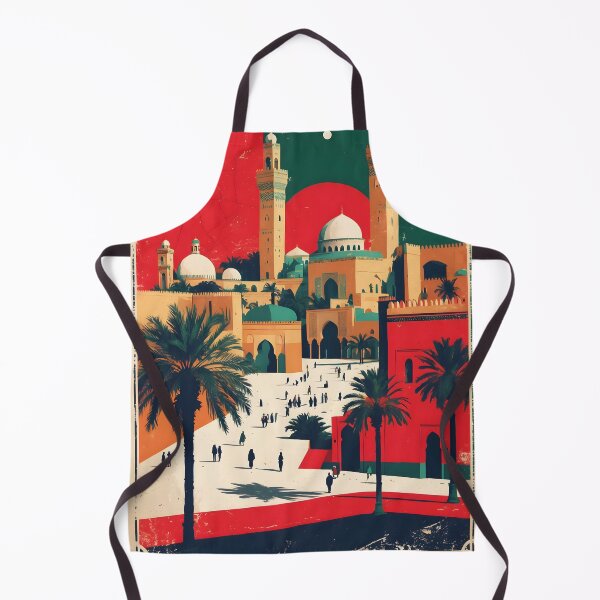 Item preview, Guelmim Morocco Retro Vintage Travel Design designed and sold by TravelersGems.