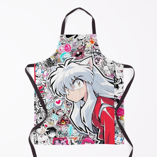 Item preview, Anime Aesthetic Wolf Boy Collage – Kawaii Manga Street Art, Cute White Hair Anime Character Design designed and sold by Dyan4.