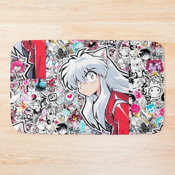 Item preview, Anime Aesthetic Wolf Boy Collage – Kawaii Manga Street Art, Cute White Hair Anime Character Design designed and sold by Dyan4.