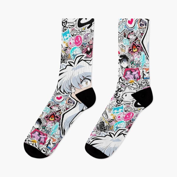 Item preview, Anime Aesthetic Wolf Boy Collage – Kawaii Manga Street Art, Cute White Hair Anime Character Design designed and sold by Dyan4.
