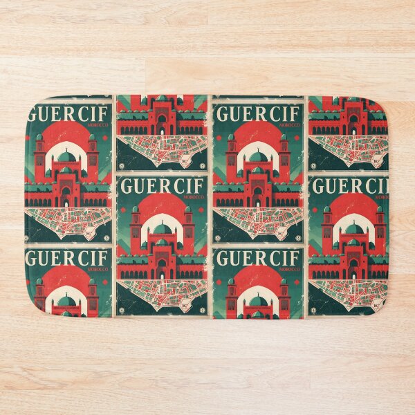 Item preview, Guercif Morocco Retro Vintage Travel Design designed and sold by TravelersGems.