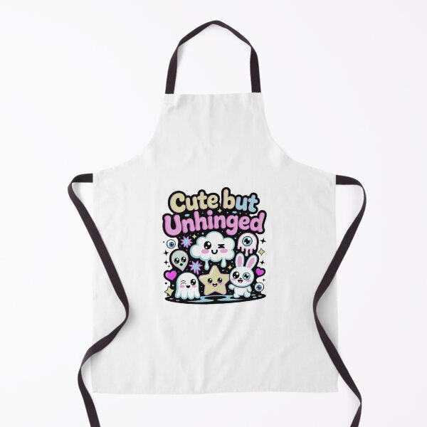 Item preview, Cute But Unhinged Kawaii T-Shirt – Funny Cute Chaos Aesthetic Cartoon Design for Gen Z & Gift Buyers designed and sold by GemBob Creations.