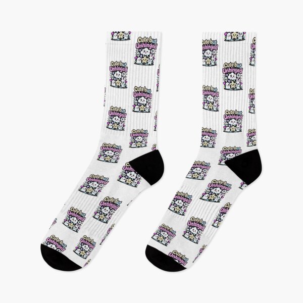 Item preview, Cute But Unhinged Kawaii T-Shirt – Funny Cute Chaos Aesthetic Cartoon Design for Gen Z & Gift Buyers designed and sold by GemBob Creations.