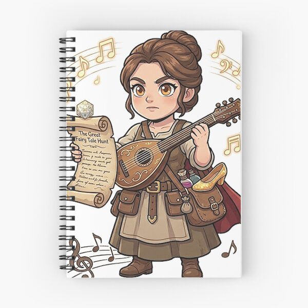 Item preview, Chibi Baker's Wife Bard - Quest Singer DND Fairy Tale RPG designed and sold by ComTheaterShop.